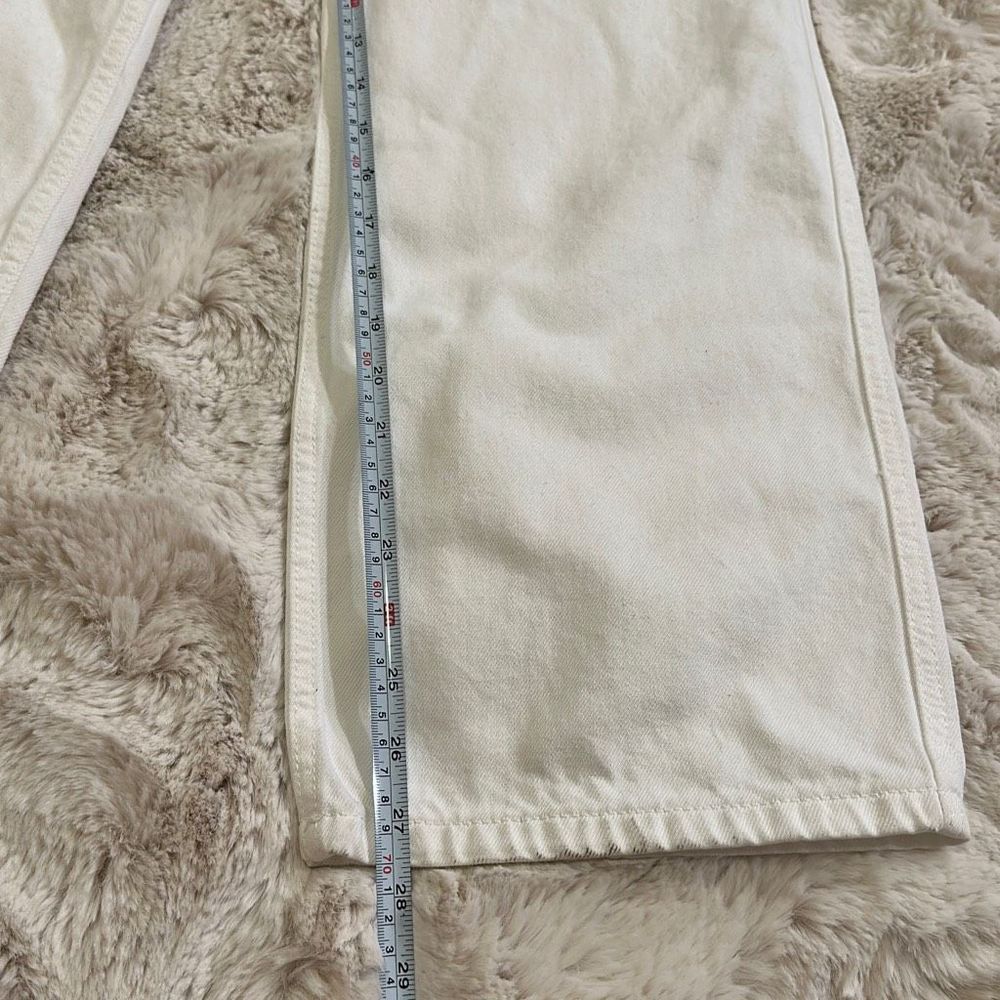 Sandro Denim Jeans White Size 40 - Picture 5 of 11